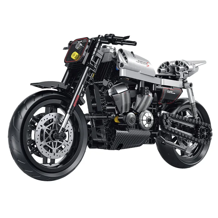 JIESTAR Moto Technic Cruiser GULY 1:8 Modèle 60545 (JS-60545) - prix | Brick Broker