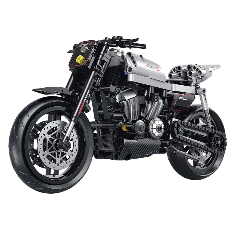 JIESTAR Moto Technic Cruiser GULY 1:8 Modèle 60545 (JS-60545) - prix | Brick Broker
