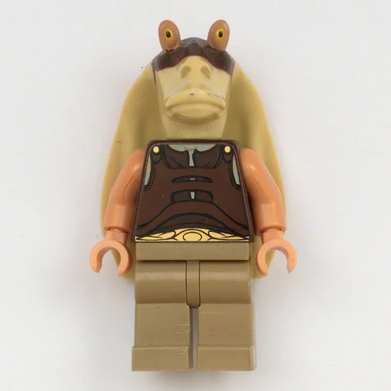 Gungan Warrior, Dark Tan Legs, Nougat Hands — minifigurine LEGO | Brick Broker