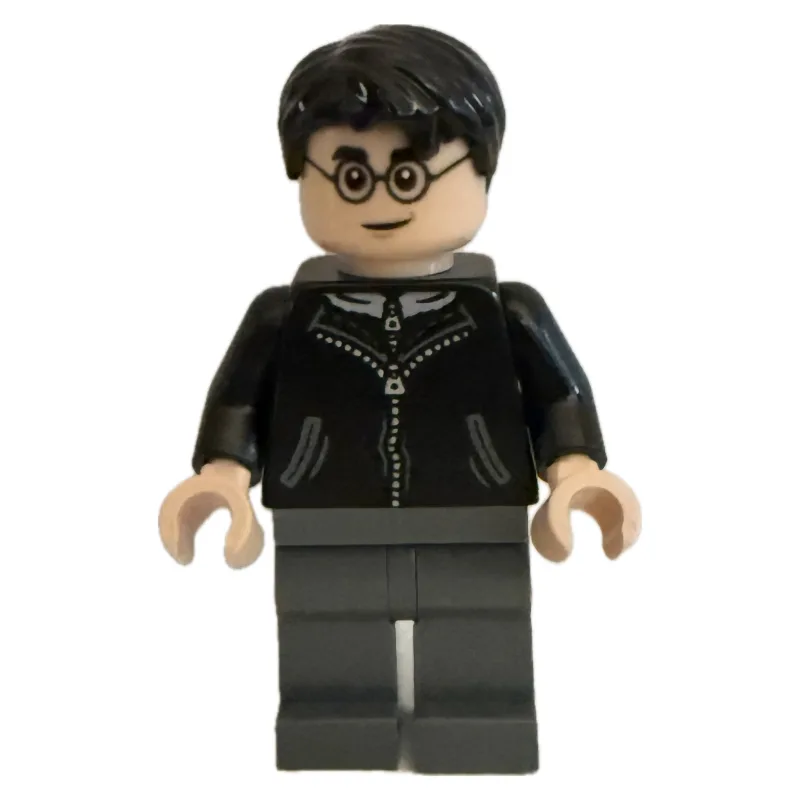 Harry Potter, Black Coat, Long Dark Bluish Gr… — minifigurine LEGO | Brick Broker