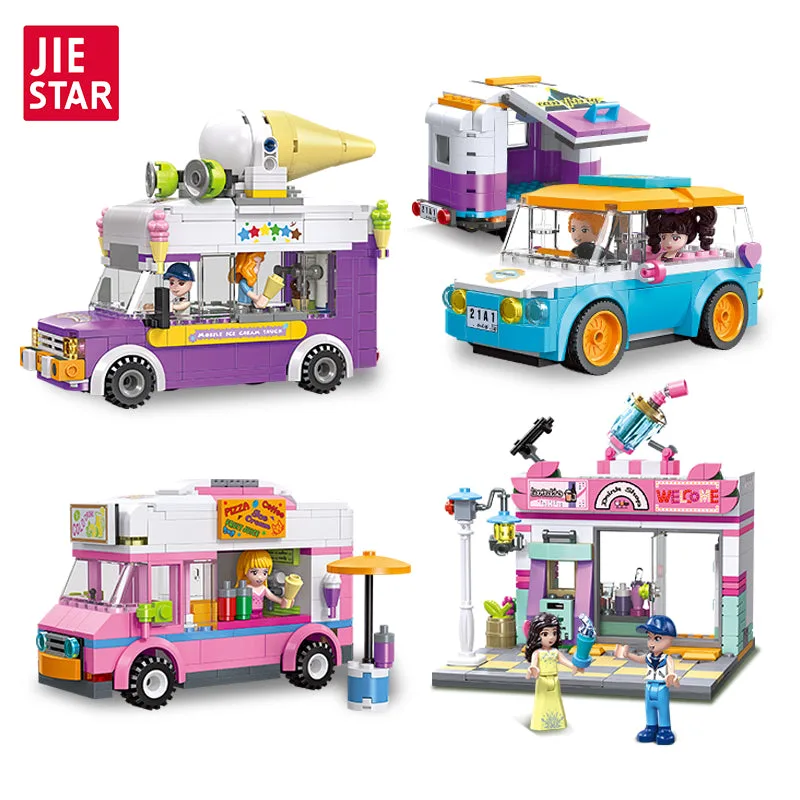 JIESTAR Ensemble de 4 poupées pour filles (JS-59239) - prix | Brick Broker
