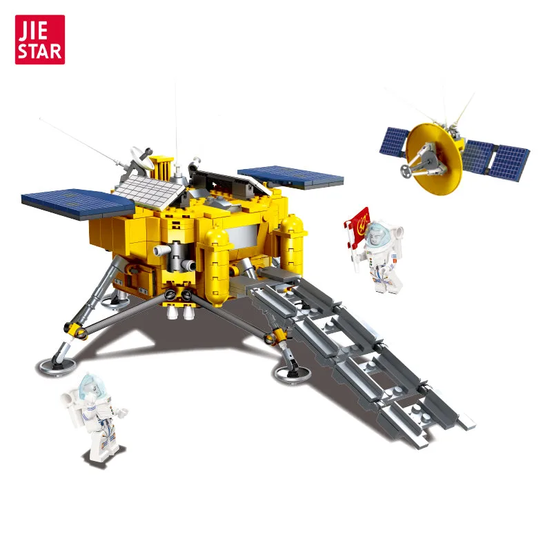 JIESTAR À la poursuite de la galaxie du rêve. Ensemble de construction d'exploration lunaire (JS-59012) - prix | Brick Broker
