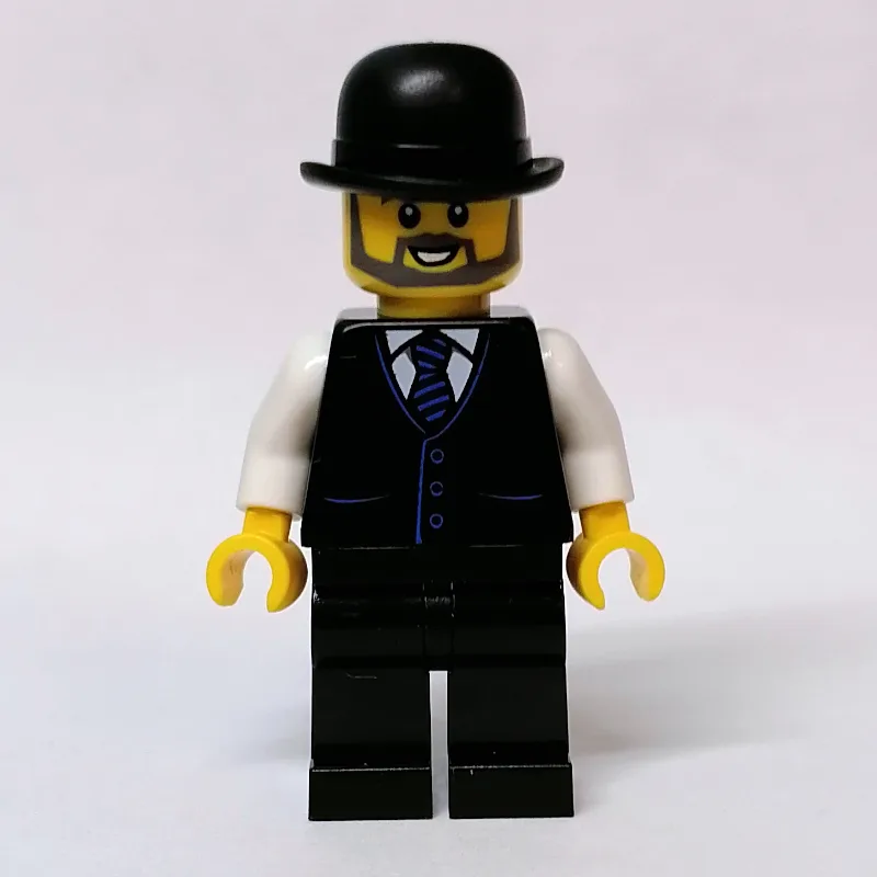Black Suit, White Shirt, Black Hat — dans quels sets LEGO ? (fig-011912) | Brick Broker