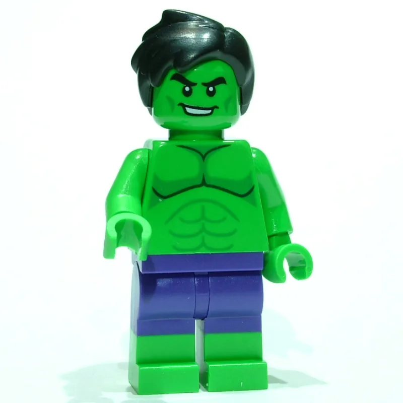 Hulk, Dark Purple Pants, Dual Molded Legs, Sm… — minifigurine LEGO | Brick Broker