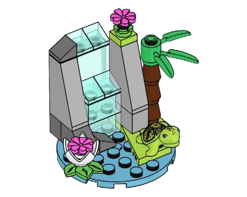 LEGO 562010 Le paradis de la tortue - prix | Brick Broker