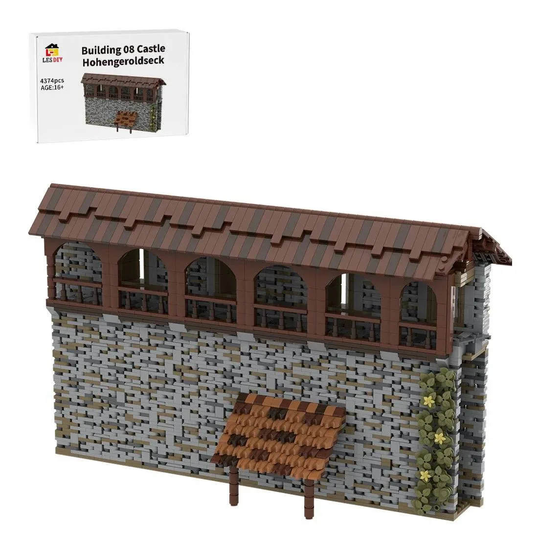 LesDiy Mur de château - Bâtiment 08 Château Hohengeroldseck (LESDIY-3626209) - prix | Brick Broker