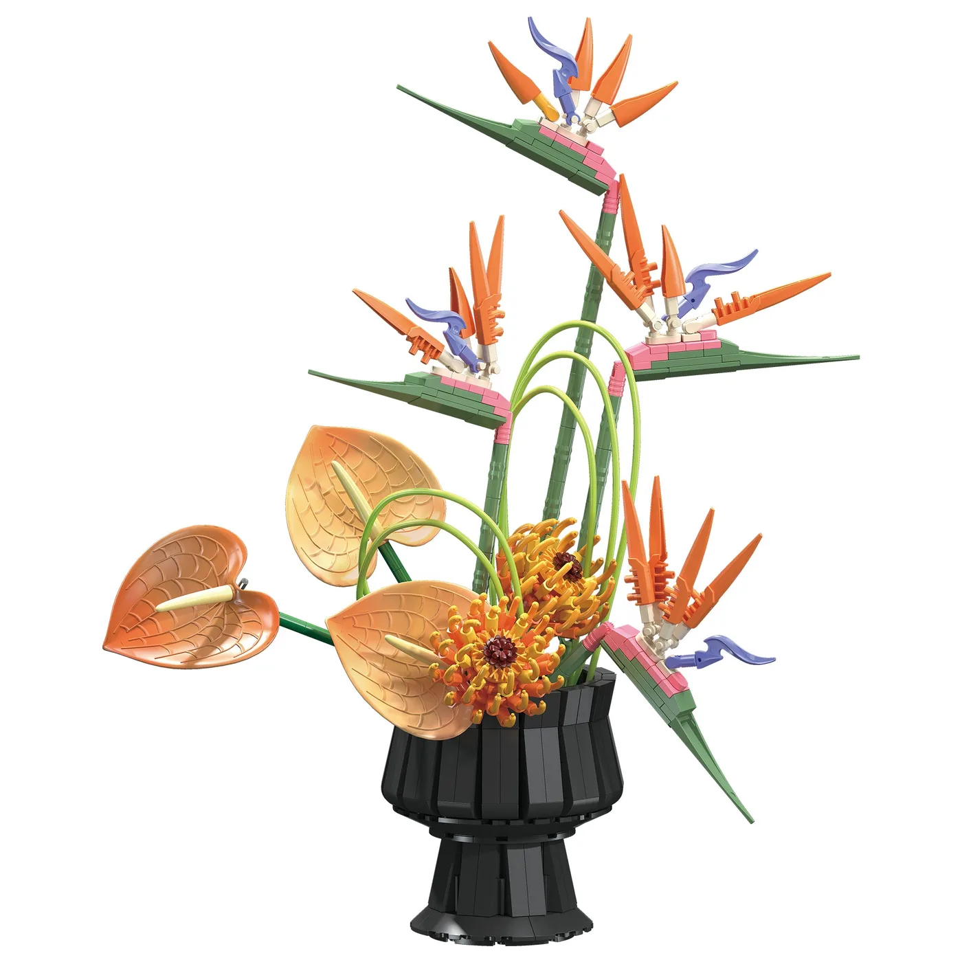 JIESTAR Arrangement floral d'oiseau du paradis tropical (JS-X88056) - prix | Brick Broker