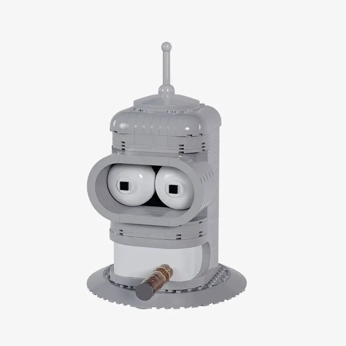 BlueBrixx Tête de robot fumant un cigare (BB-106615) - prix | Brick Broker