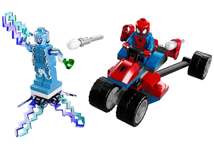 LEGO 76014 Spider-Trike contre Electro - prix | Brick Broker