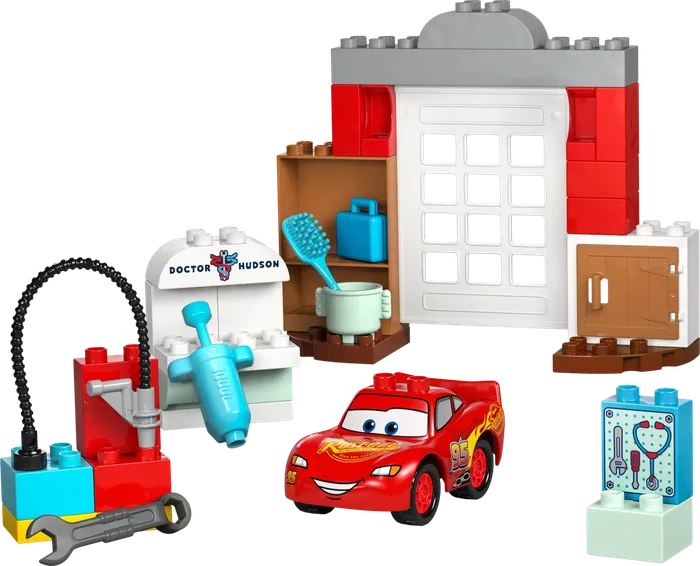 LEGO 10456 La Visite de Flash McQueen au Garage de Doc - prix | Brick Broker