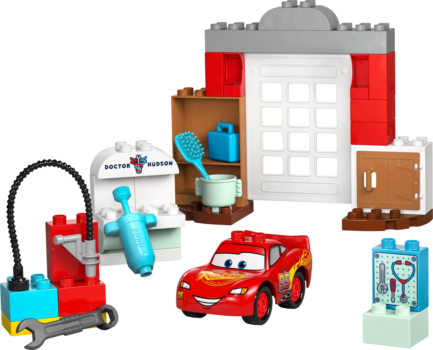 LEGO 10456 La Visite de Flash McQueen au Garage de Doc - prix | Brick Broker