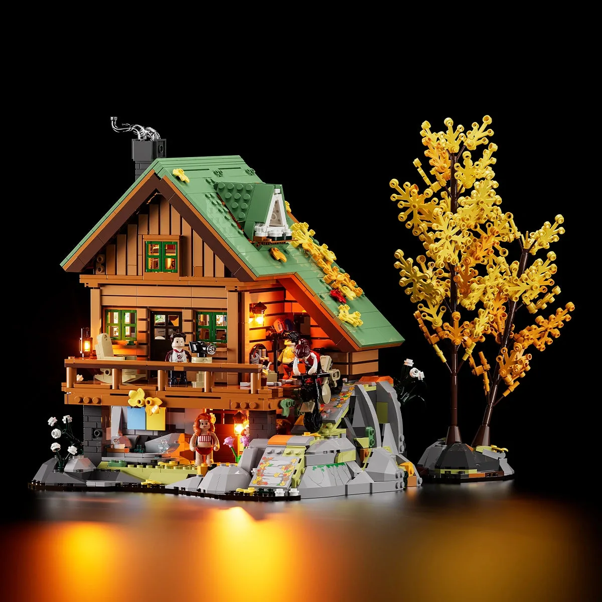 Lumibricks Cabine de montagne (LUMI-F9035) - prix | Brick Broker