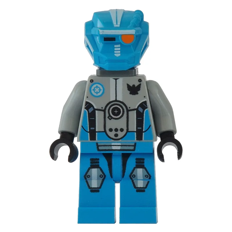 Robot, Dark Azure with Neck Bracket — dans quels sets LEGO ? (fig-007002) | Brick Broker