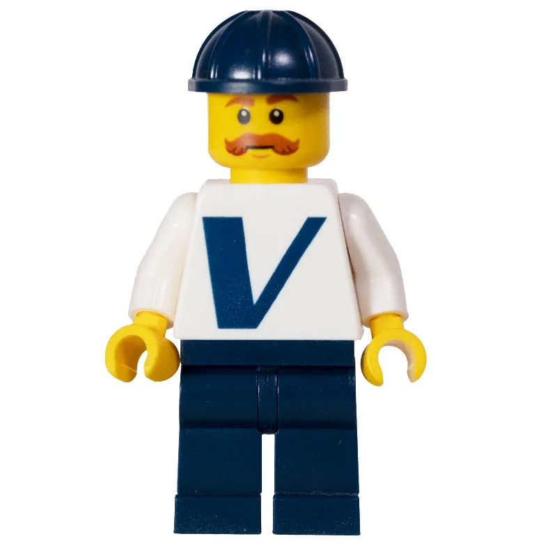 Vestas Employee - Moustache — dans quels sets LEGO ? (fig-009232) | Brick Broker