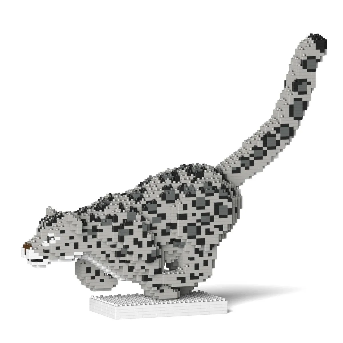 JEKCA Léopard des neiges 01 - Taille standard (JEK-ST19ML58) - prix | Brick Broker