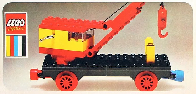 LEGO 128 Grue mobile (Base de train) - prix | Brick Broker
