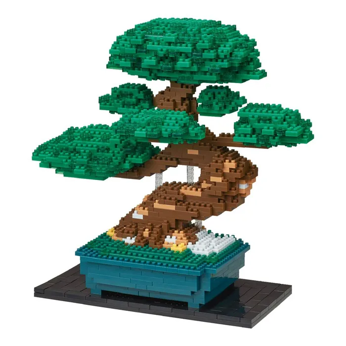 nanoblock Édition Deluxe du Pin Bonsaï (NB-039) - prix | Brick Broker