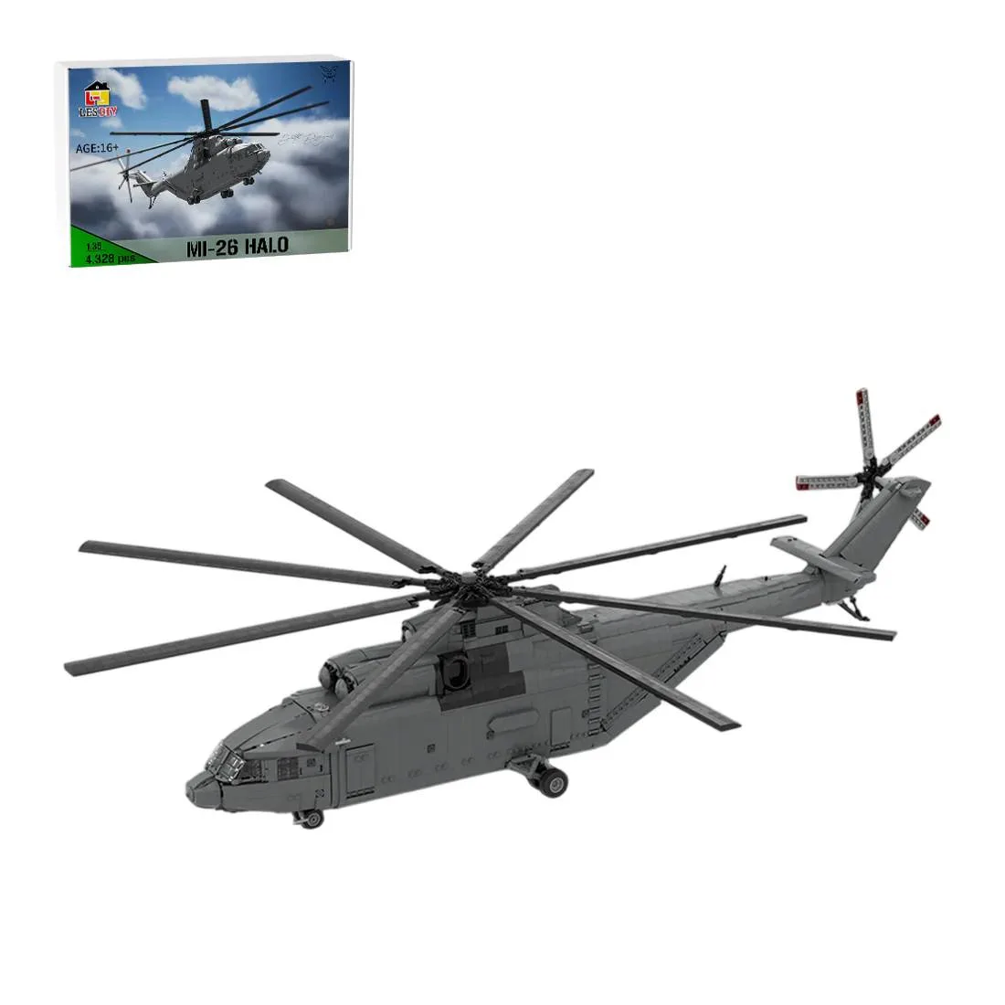 LesDiy Hélicoptère de transport Mil MI-26 (LESDIY-3717322) - prix | Brick Broker
