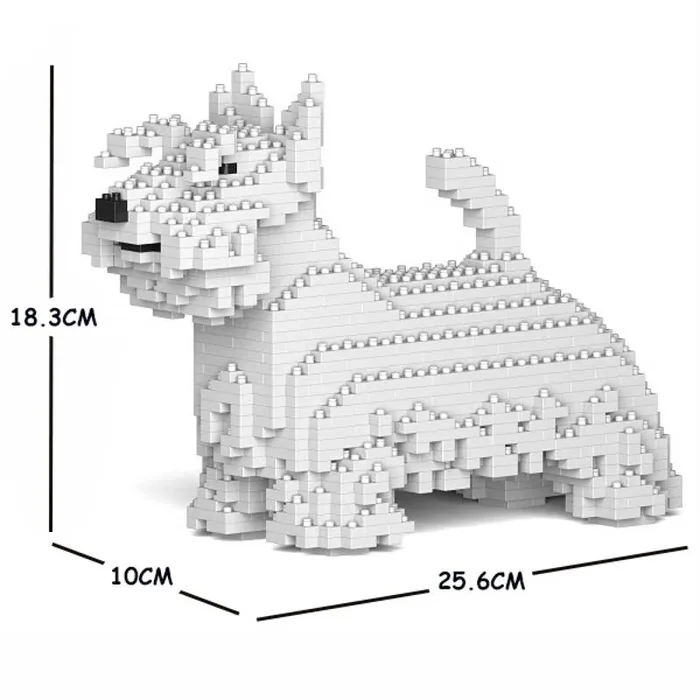 JEKCA Terrier écossais 01-M02 - Taille standard (JEK-ST19PT11-M02) - prix | Brick Broker