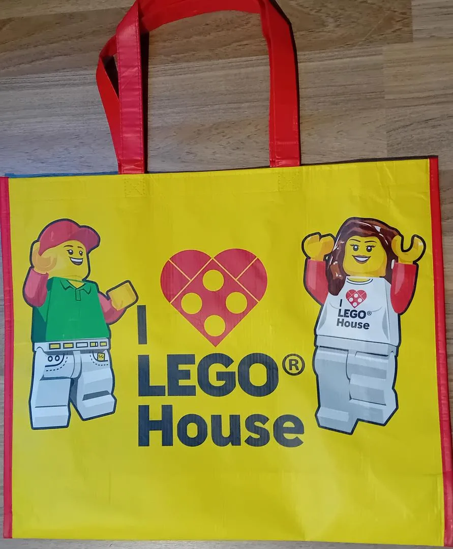 Sac à provisions LEGO House I [CŒUR] LEGO House (SHOPPINGBAG-1) - prix | Brick Broker