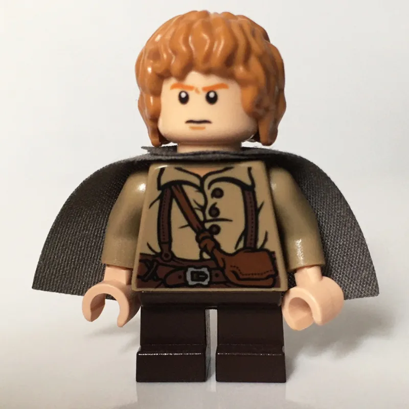 Samwise Gamgee - Dark Bluish Gray Cape — dans quels sets LEGO ? (fig-005199) | Brick Broker