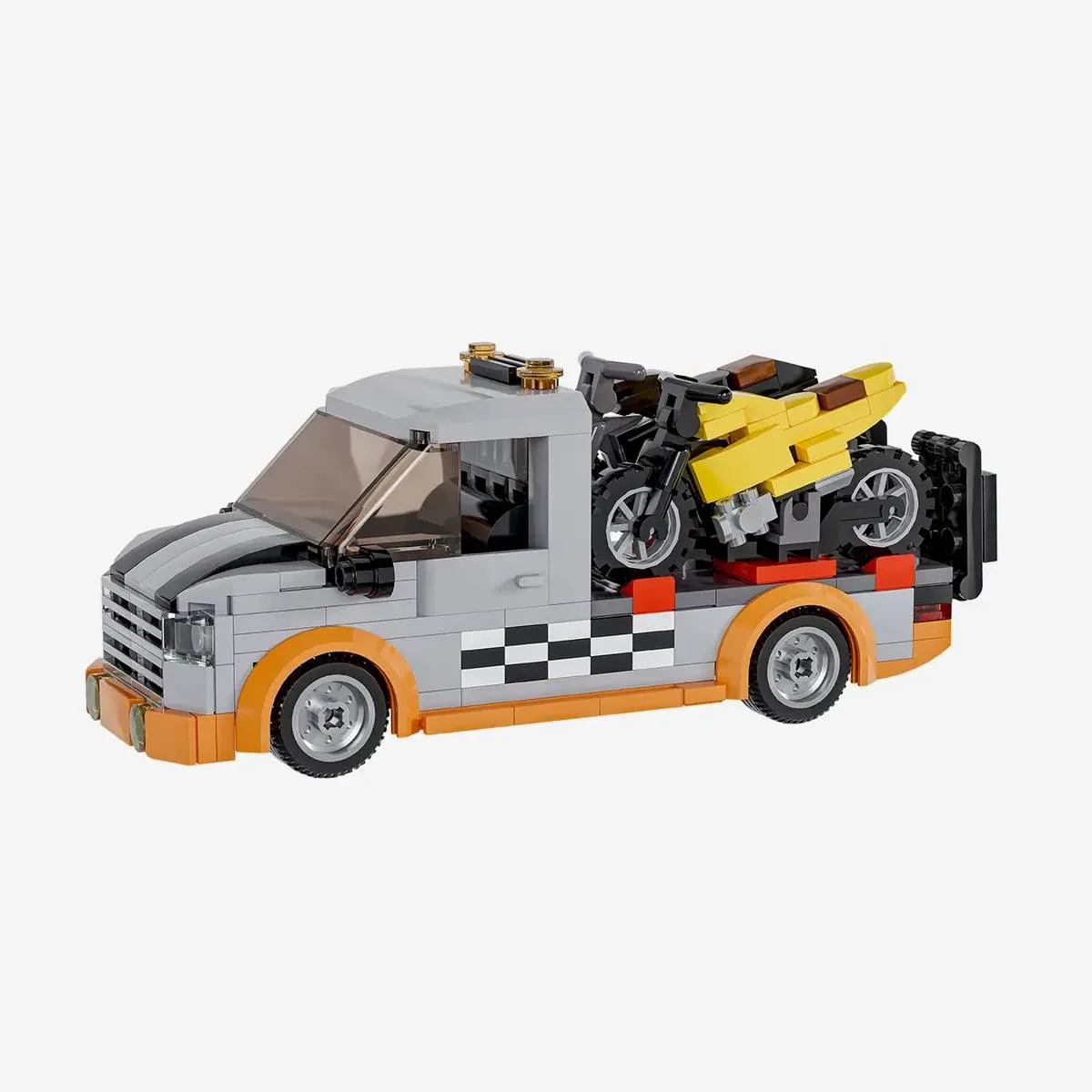 BlueBrixx Transporteur de moto (BB-109165) - prix | Brick Broker
