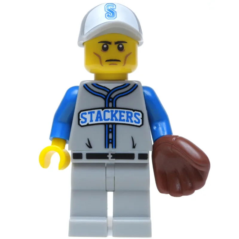 Baseball Fielder — dans quels sets LEGO ? (fig-000708) | Brick Broker