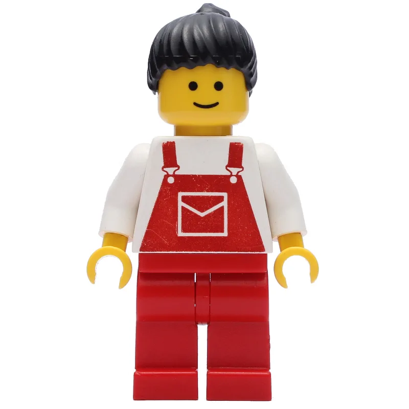 Woman - White Torso, Red Overall — dans quels sets LEGO ? (fig-005147) | Brick Broker