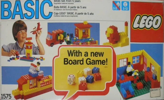 LEGO 1575 Set de base avec jeu de société - prix | Brick Broker