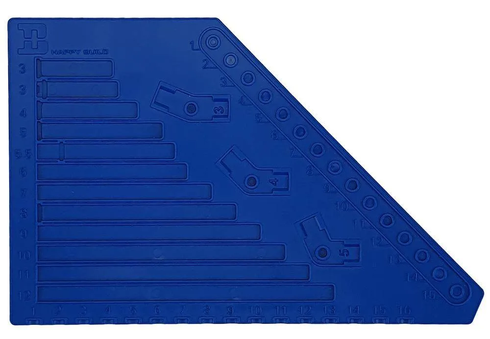 Xinyu Planche de mesure pour briques Happy Build (YC-25001) - prix | Brick Broker