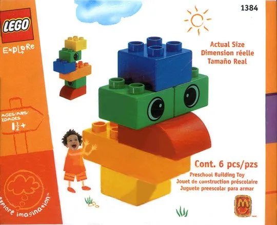 LEGO 1384 Oiseau (Jouet de construction préscolaire) (Explore) - prix | Brick Broker