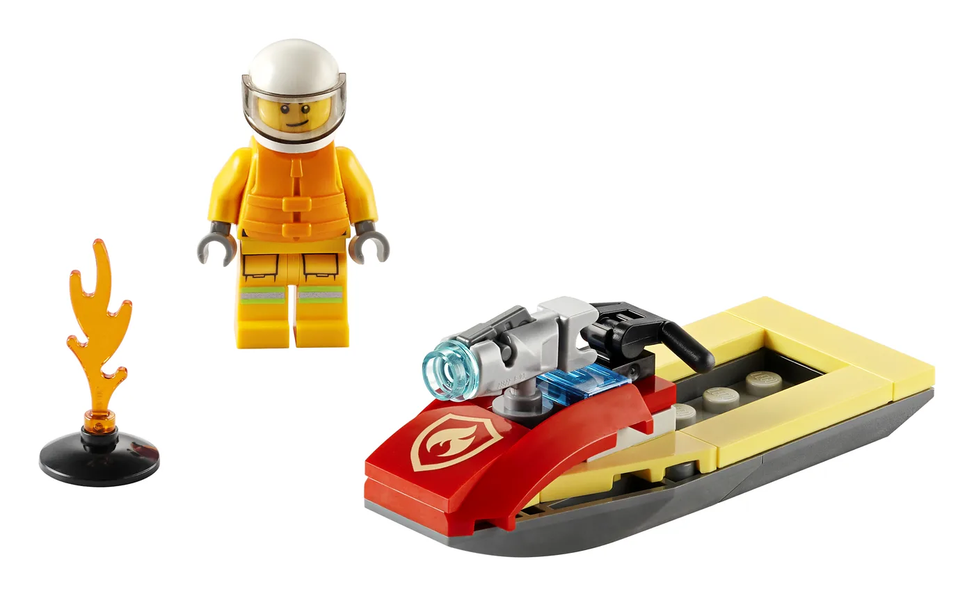 LEGO 30368 Scooter Aquatique de Sauvetage Incendie - prix | Brick Broker