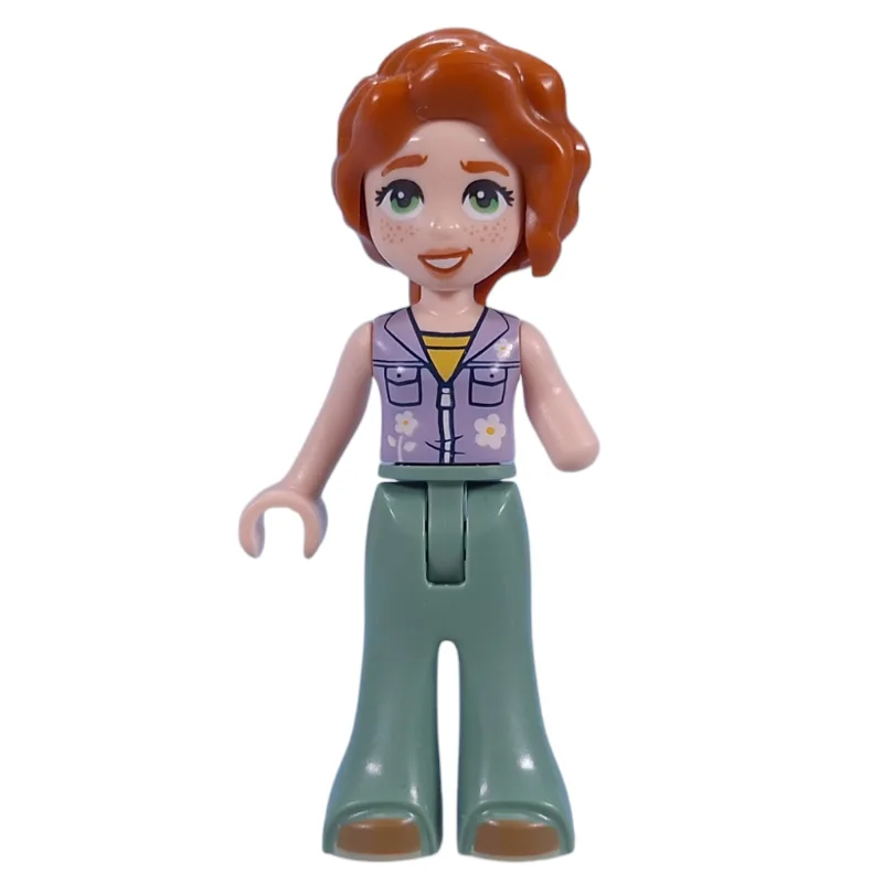 Autumn - Lavender Top, Sand Green Pants — minifigurine LEGO | Brick Broker