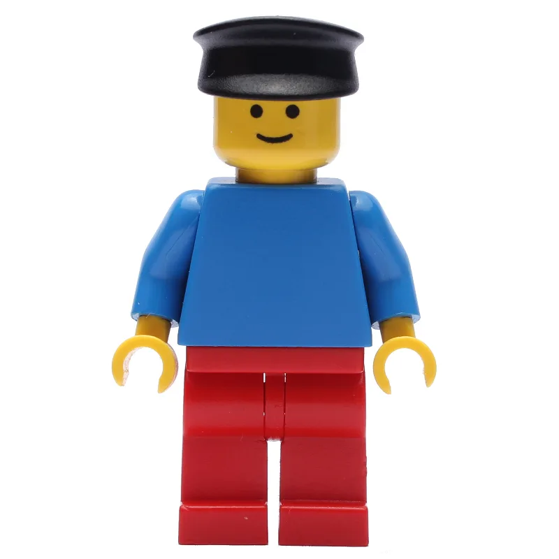 Man, Blue Torso, Red Legs, Black Hat — dans quels sets LEGO ? (fig-008140) | Brick Broker