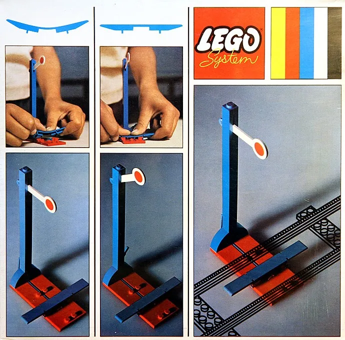 LEGO 156 2 Signaux avec Attachement Arrêt / Marche Automatique - prix | Brick Broker
