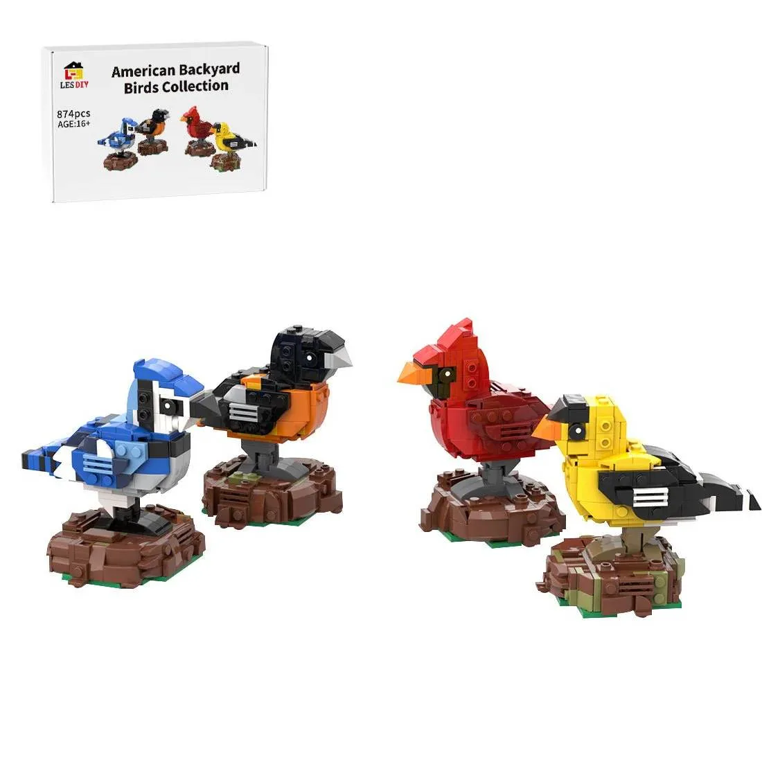 LesDiy Oiseaux de jardin américains (LESDIY-3619447) - prix | Brick Broker