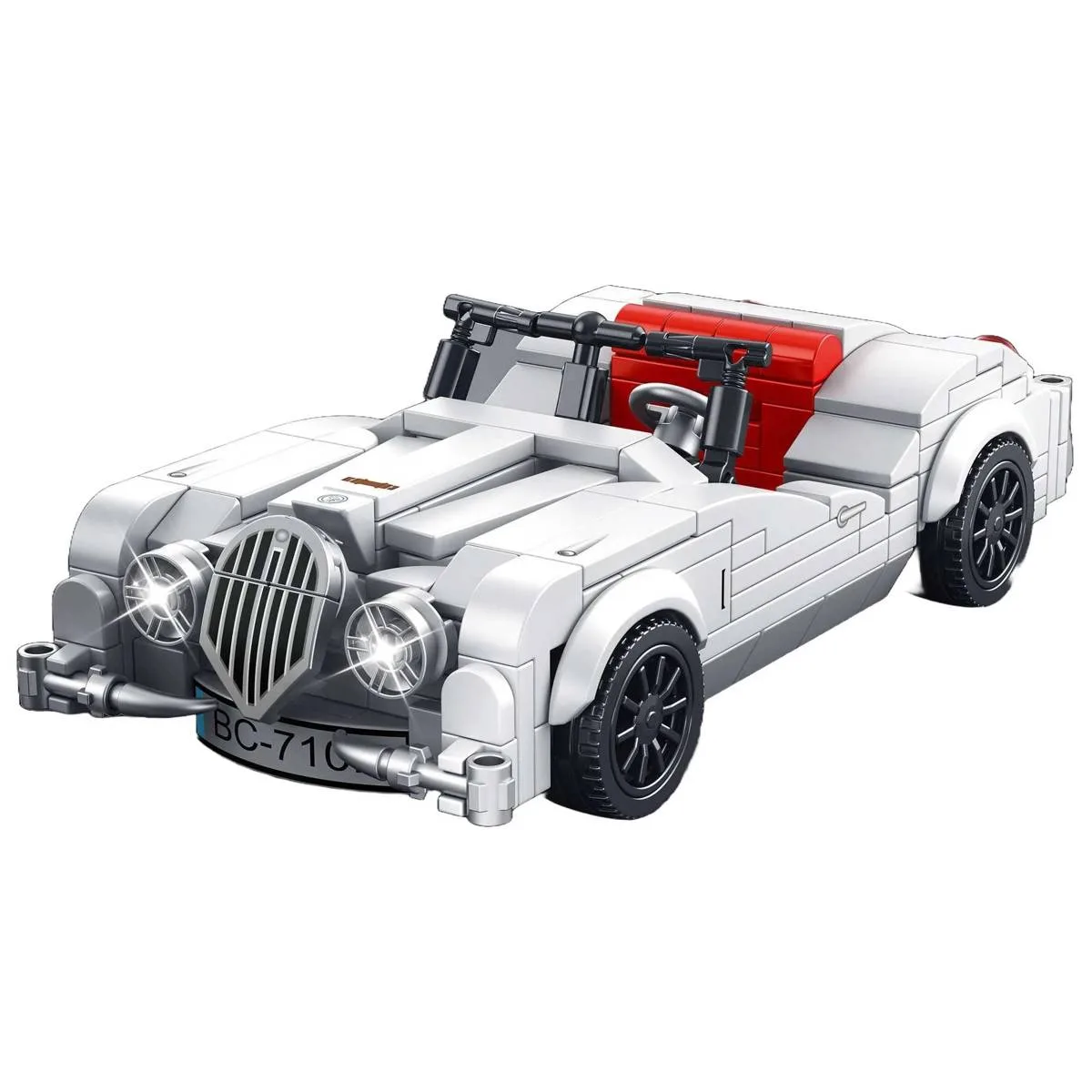 TaiGaoLe Voiture ancienne blanche (TGL-T1093) - prix | Brick Broker