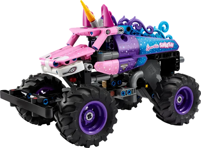 LEGO 42220 Monster Jam Sparkle Smash à Rétro-Friction - prix | Brick Broker