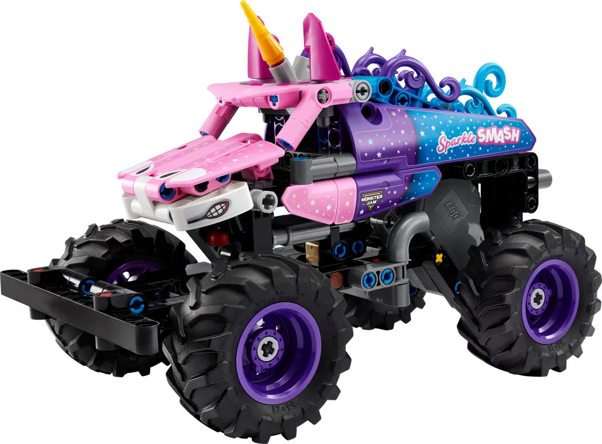 LEGO 42220 Monster Jam Sparkle Smash à Rétro-Friction - prix | Brick Broker