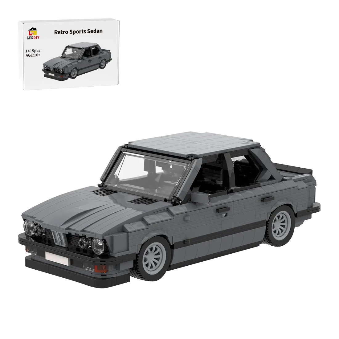 LesDiy M5 E28 Gris bleu foncé (LESDIY-3742094) - prix | Brick Broker