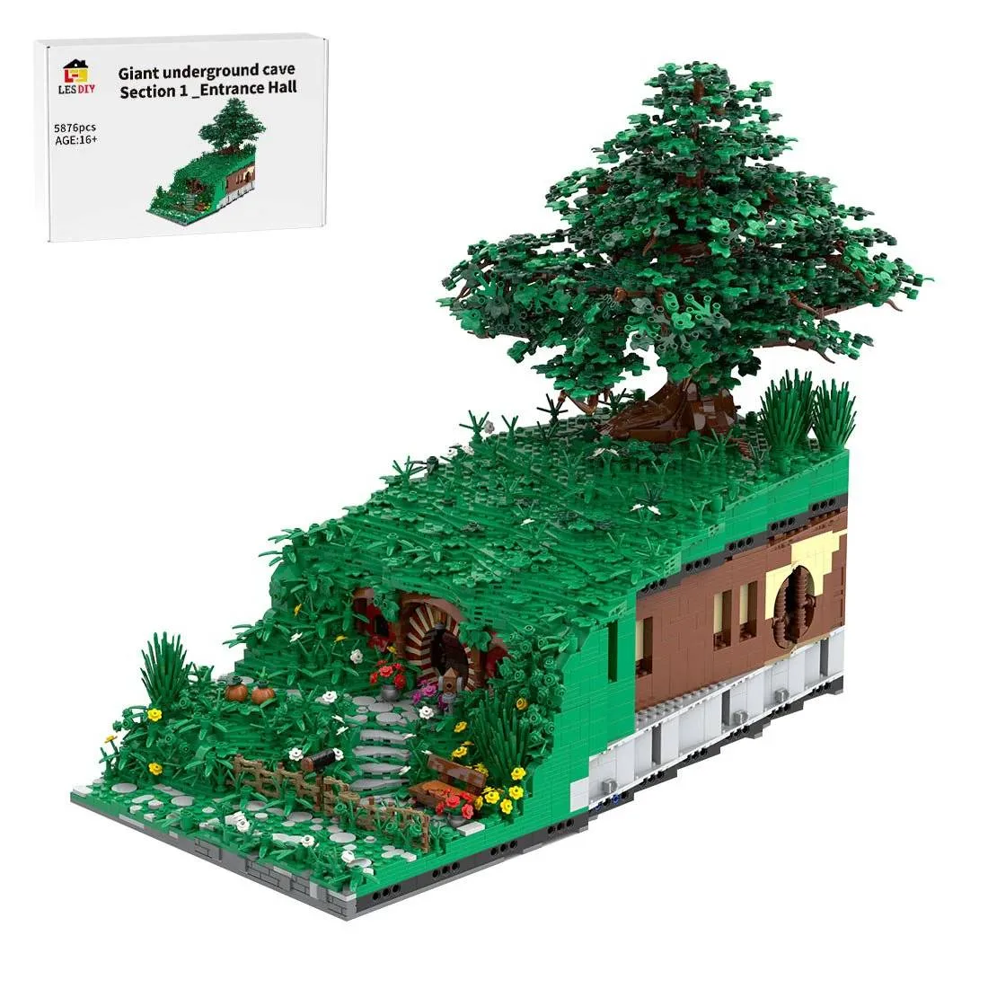 LesDiy Blocs d'Habitation de Caverne Médiévale - Section 1 Hall d'Entrée (LESDIY-3680246) - prix | Brick Broker