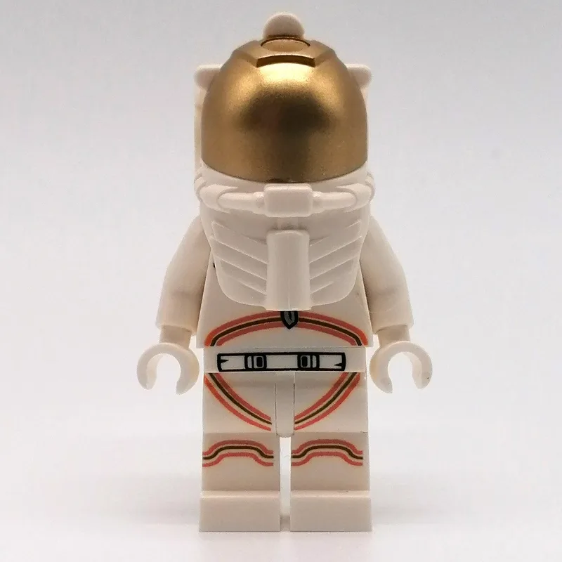 Astronaut - White Torso and Legs, Orange Trim — minifigurine LEGO | Brick Broker