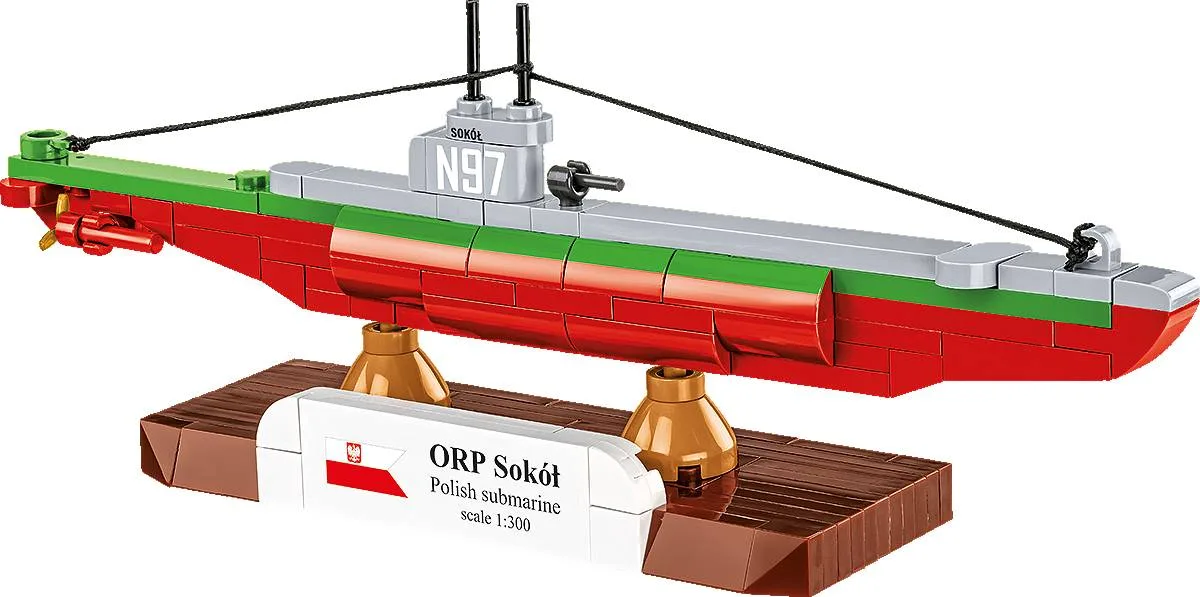 COBI Sous-marin ORP SOKÓŁ (COBI-4863) - prix | Brick Broker
