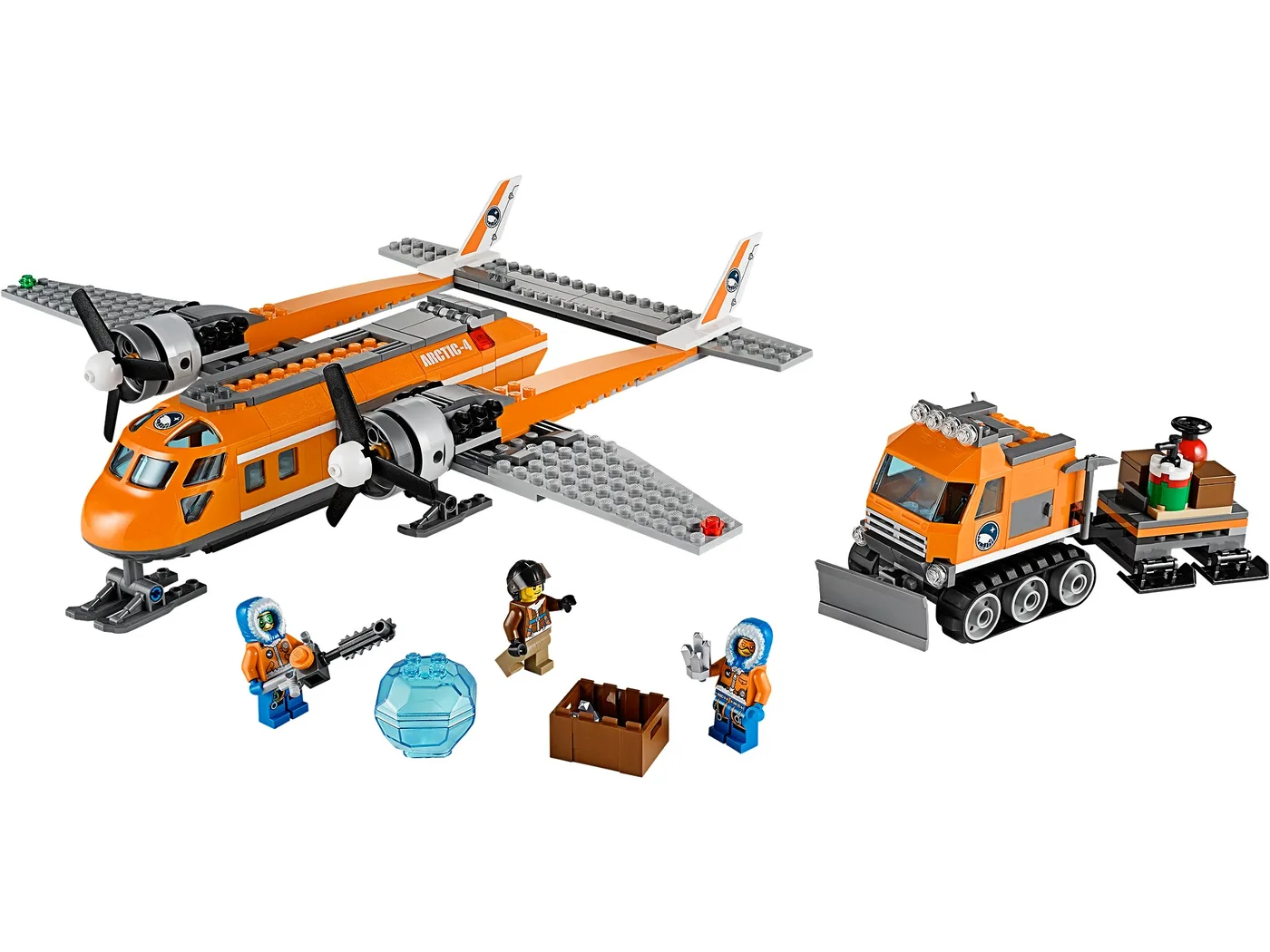 LEGO 60064 Avion de ravitaillement arctique - prix | Brick Broker
