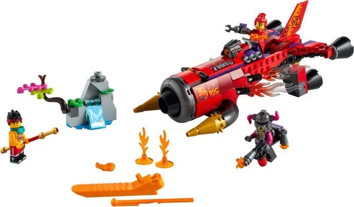 LEGO 80019 Jet infernal de Red Son - prix | Brick Broker