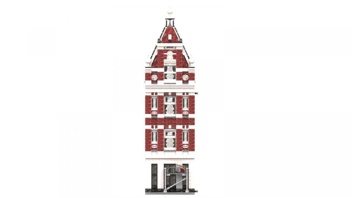 BlueBrixx Façade de maison néerlandaise Amstel 7 (BB-104918) - prix | Brick Broker
