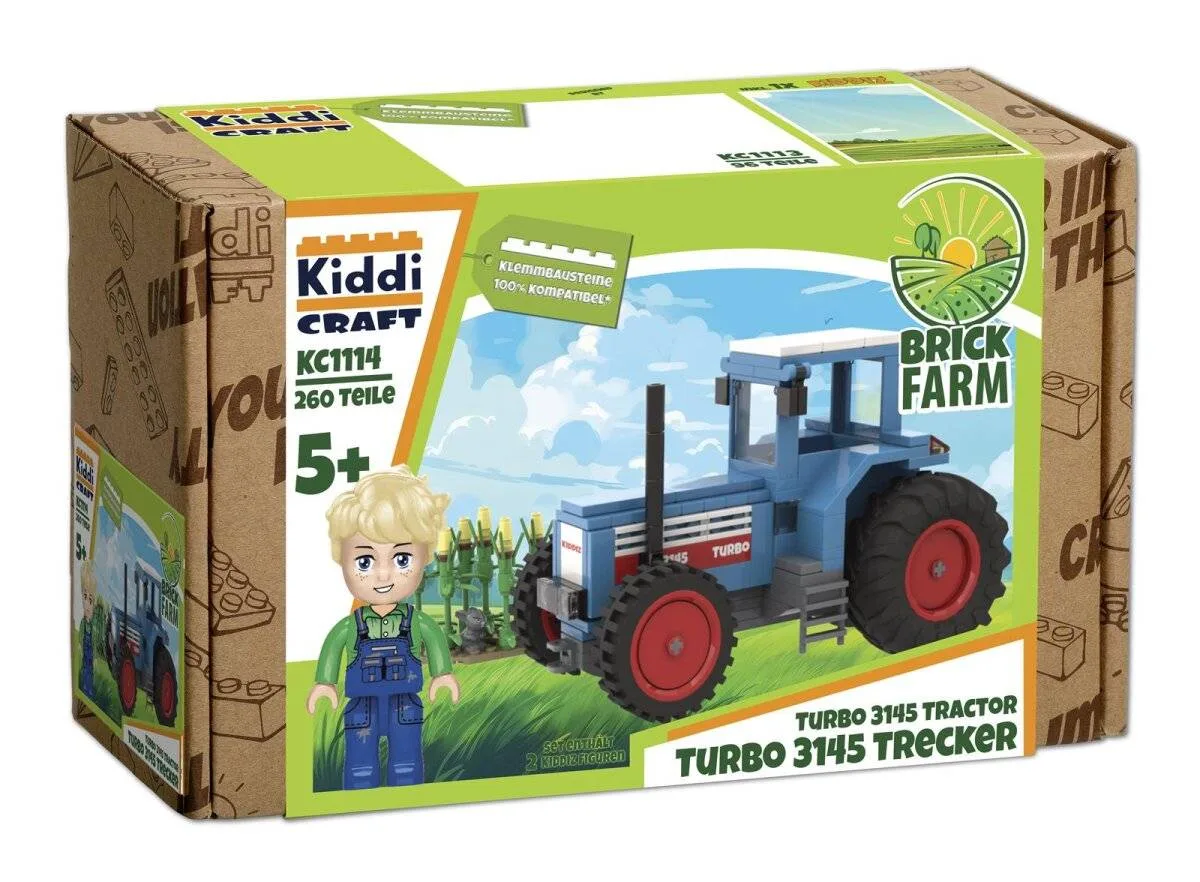 Kiddicraft Tracteur Turbo 3145 (KID-KC1114) - prix | Brick Broker
