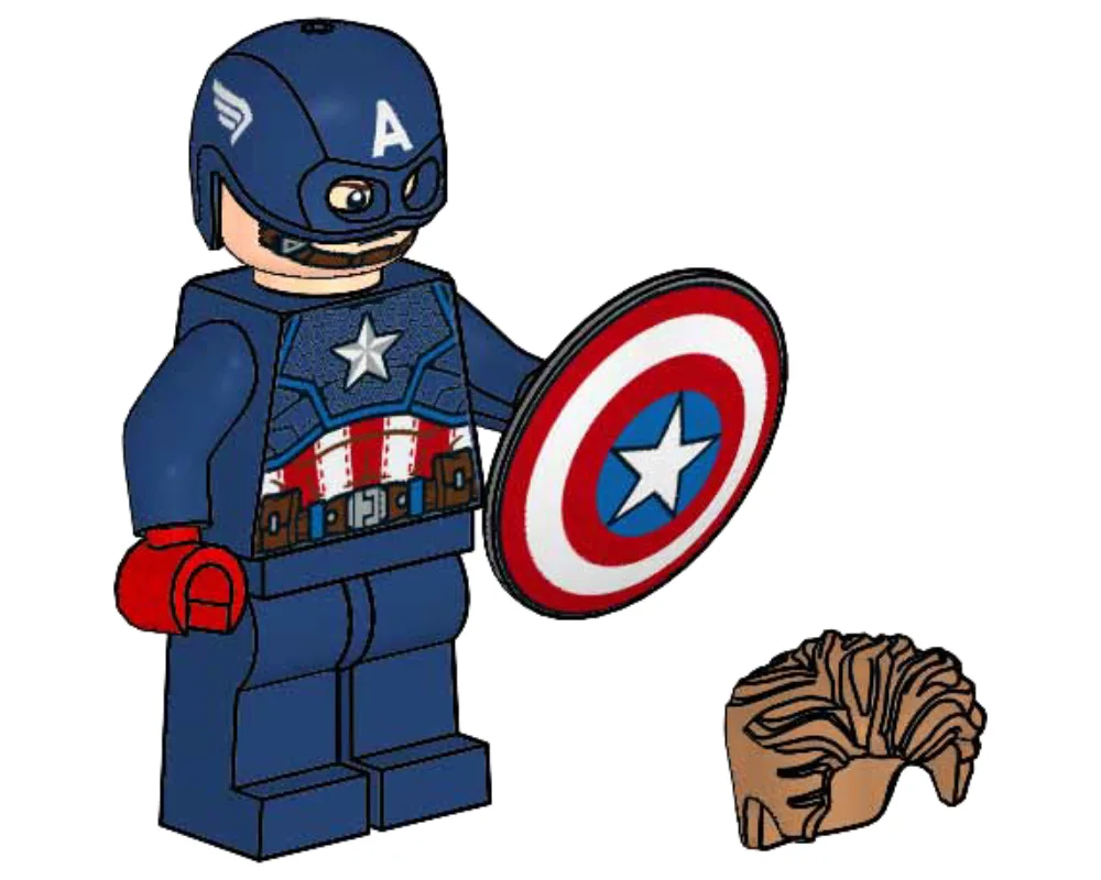 LEGO 242106 Capitaine America - prix et où acheter | Brick Broker
