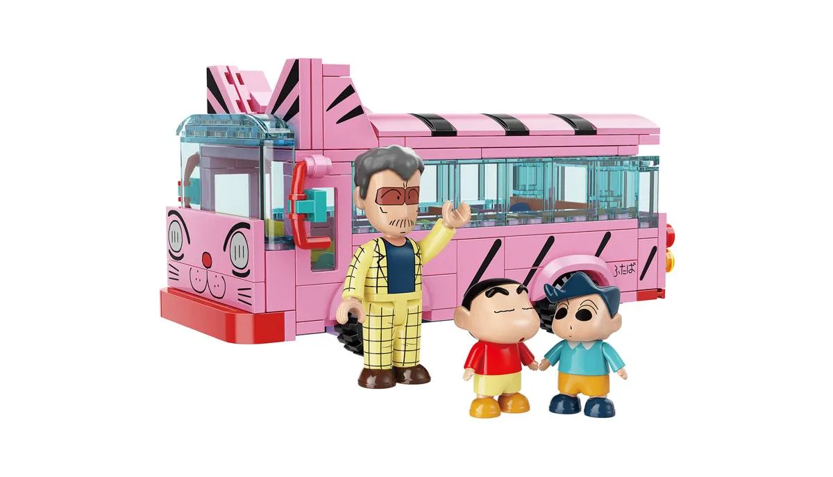Keeppley Bus scolaire Kitty Crayon Shin-chan (KEP-K20605) - prix | Brick Broker