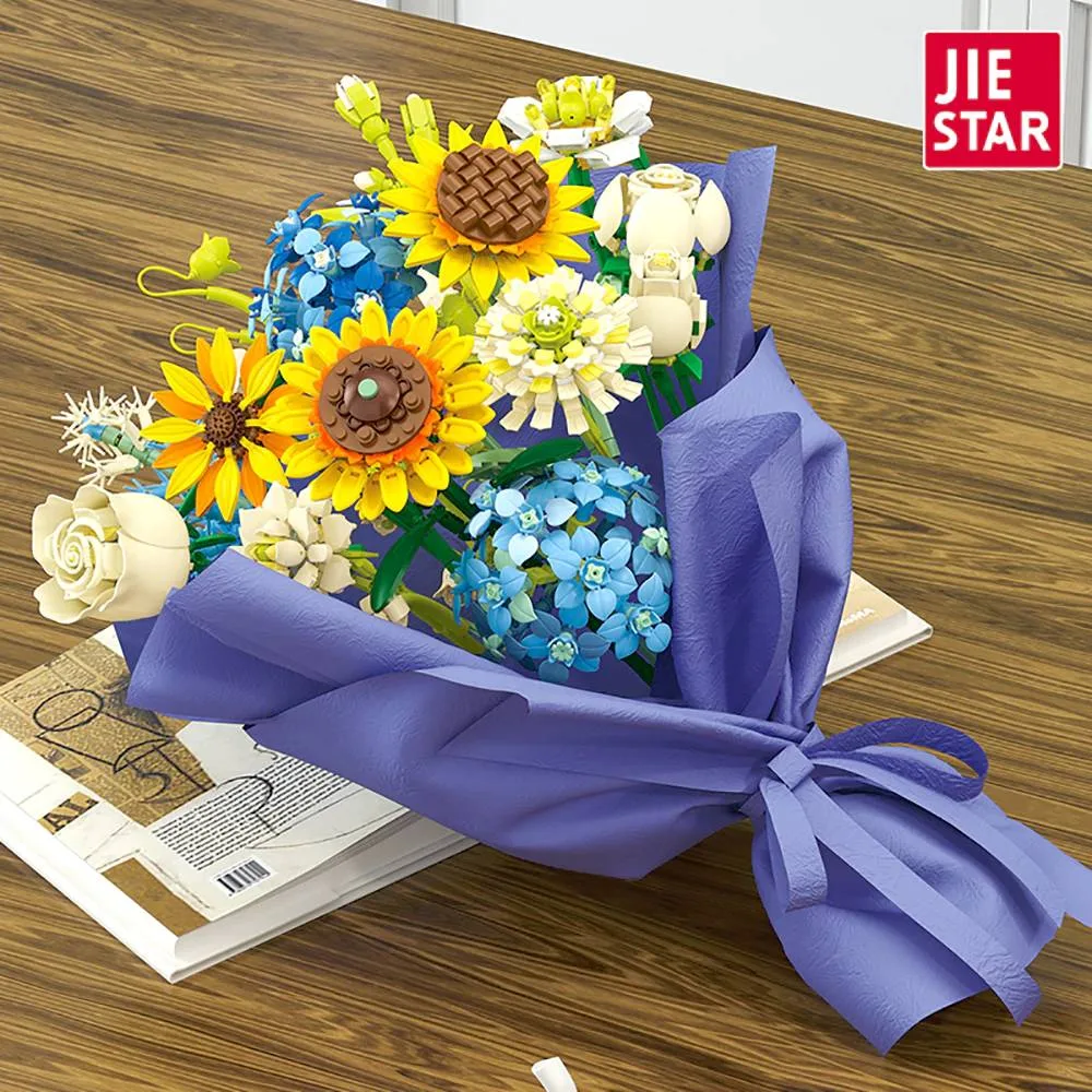 JIESTAR Bouquet de tournesols (JS-JJ9196) - prix | Brick Broker